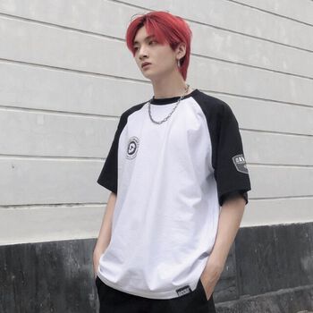 Áo thun nam tay ngẵn cổ tròn Raglan Baseball Davies Tee