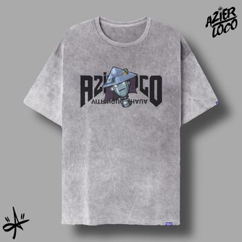 Áo thun unisex AZIERLOCO Wash 100% cotton - Hàng chính hãng
