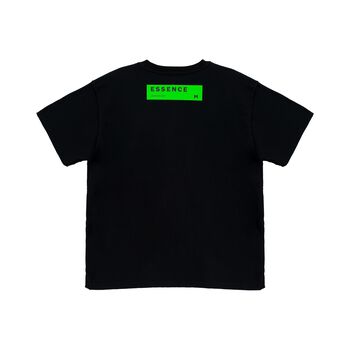 3D POCKET TEE - BLACK