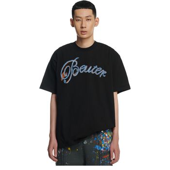 BEUTER SUNBURN BLACK T-SHIRT