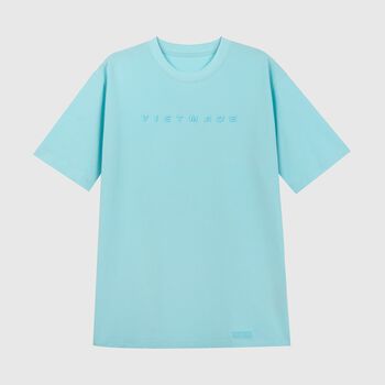 Tee Vietmade 3D embroidery | Blue