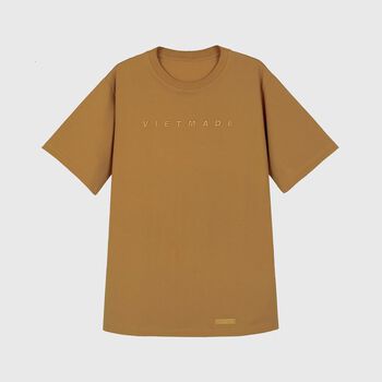 Tee Vietmade 3D embroidery | Cappuccino