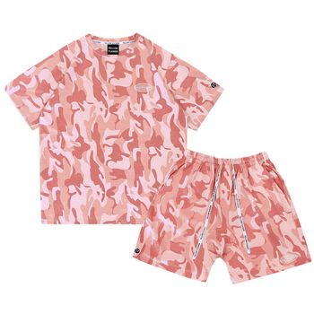 SET OVAL CAMO HỒNG