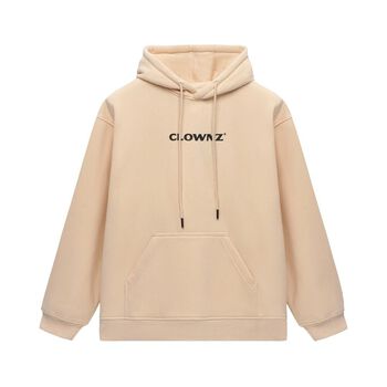 Áo khoác hoodie local brand Clownz Basic trơn V3, 7 màu, vải nỉ bông, unisex nam nữ, form rộng