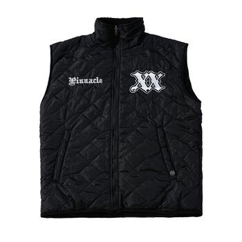 Reversible Puffer Gilet - Black
