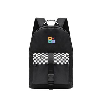 Balo BAMA® - CHECKERBOARD STREET BACKPACK Chính Hãng  kèm ngăn đệm chống sốc laptop
