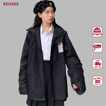Áo Khoác Dù EMOJI REGODS Unisex form rộng ( JACKET EMOJI )