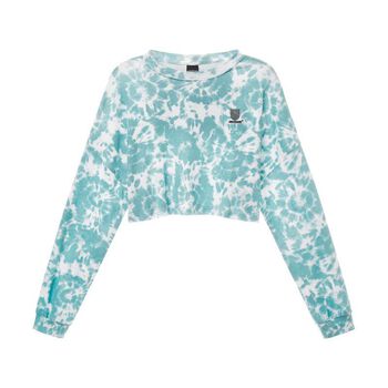 Áo croptop thêu logo underdark (Tiedye logo set)