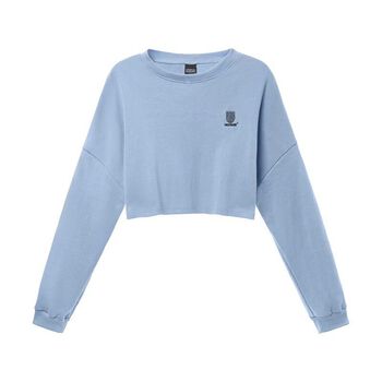 Sky Blue sweater croptop