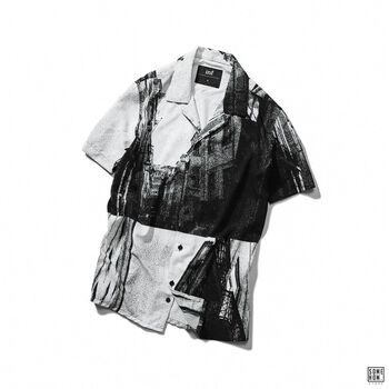 Áo Sơ Mi Nam In HT Street Thời Trang , Vải Cotton Lụa , INF SM005198 , SOMEHOW Áo Sơ Mi Nam In HT Street Thời Trang , Vải Cotton Lụa , INF SM005198 , SOMEHOW