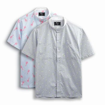 Áo Sơ Mi Nam Sọc HT Mini , Chât Vải Cotton INF SM005342 , SOMEHOW