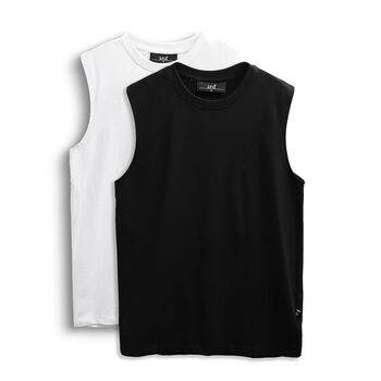 Áo Tanktop Inf 2 Màu Trắng Đen