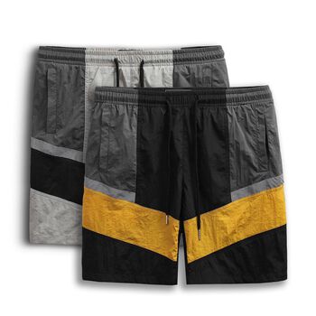 Quần Đùi Nam Dù Lưng Thun Nam Mix Màu, Vải  Dù INF QD002520 , SOMEHOW