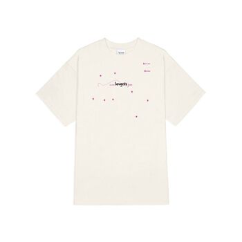 Áo thun LEVENTS Map/ Cream