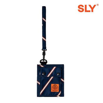 [Mã INCU50 giảm 50K đơn 250K] Ví Dù Pilot SLY Square màu Xanh Navy có Sọc