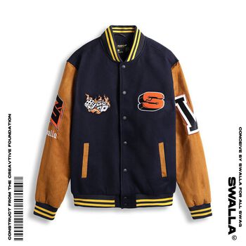 Áo Khoác SWALLA ALL IN VARSITY - SWALLA - AKSW0002