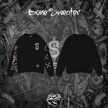 [ DINO$AUR ] Bone Sweater