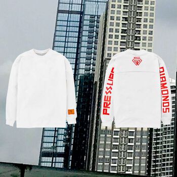 PRESSURE WHITE SWEATER