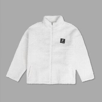 Áo khoác lông cừu logo Patience