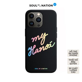 Ốp lưng iPhone in My Hanoi Rainbow 7plus/X/Xs/XR/Xs max/11/11 pro max/12/12 pro max/13/13 pro max phụ kiện điện thoại