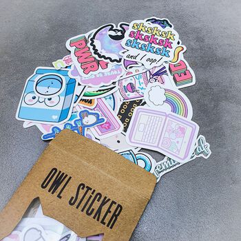 Combo hình dán Dễ thương CUTE sticker siêu hot sticker pvc chống nước cao cấp, không bay màu