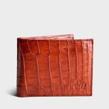 Ví da cá sấu nam hai mặt Lata LVN90