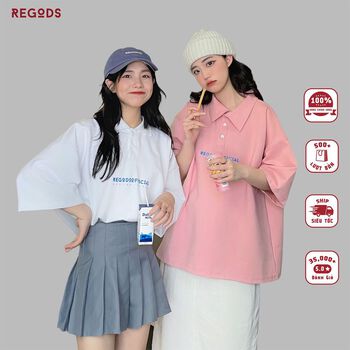 Áo Thun Có Cổ Identify REGODS Unisex Form Rộng ( POLO REGODS )