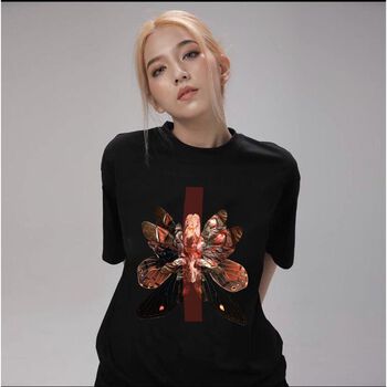 Áo Thun Unisex Nữ Nam Form Rộng Tay Lỡ Vải Mịn Cotton Mặc Thoáng Mát Màu Đen Trắng - 1994studio