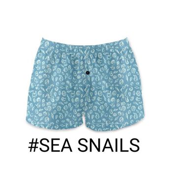 Quần đùi nam boxer short Primus #SEA SNAILS