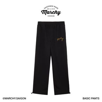 MARCHY - Basic Pants - Quần ống suông