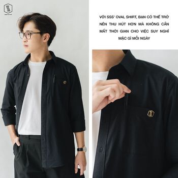 Áo Sơ Mi Nam SSSTUTTER SSS Oval Shirt