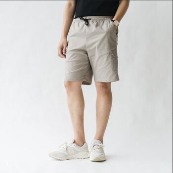 Quần đùi nam dáng suông SSSTUTTER  thiết kế cạp chun thoải mái kèm túi hộp bên hông box shorts ver.2