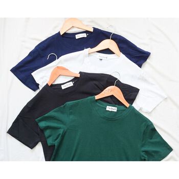 Áo thun nam cổ tròn Premium 100% Cotton co giãn,dày dặn, form regular