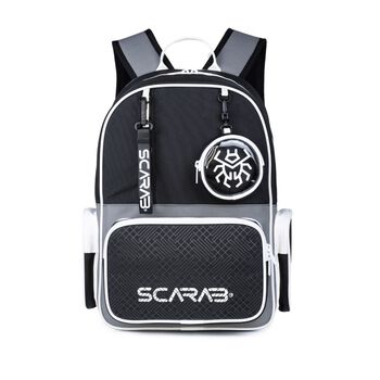 Balo Đi Học Nam, Balo Thời Trang Nữ SCARAB - DANGLING™ Backpack Grey
