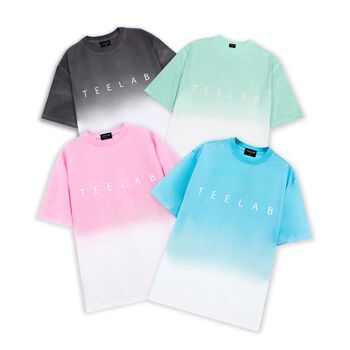 [Mã WABRTL12 giảm 10% đơn 250K] Áo thun Teelab Half-dyed Basic logo TS110