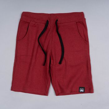 Quần Short Gori Bo Thun - Đỏ