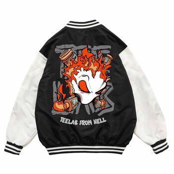 [Mã WABRTL12 giảm 10% đơn 250K] Áo khoác Bomber Teelab From Hell AK022