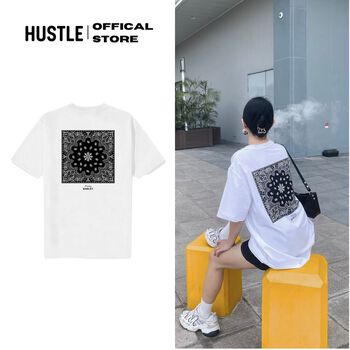 Áo thun local brand unisex nam nữ tay lỡ Bandana - cotton premium cao cấp full size Áo thun local brand unisex nam nữ tay lỡ Bandana - cotton premium cao cấp full size