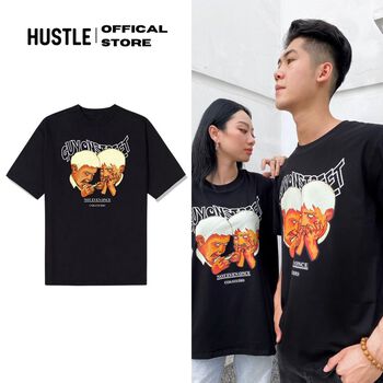 Áo thun local brand unisex nam nữ tay lỡ Guys on street  - Chất liệu 100% cotton premium cao cấp full size - Hustle