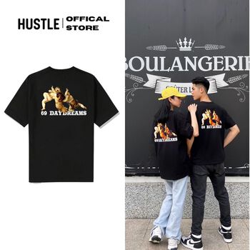 [Freeship từ 0đ]Áo thun local brand unisex nam nữ tay lỡ 69 DayDreams - cotton premium cao cấp full size