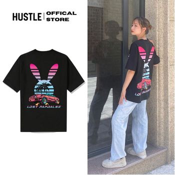 [Freeship từ 0đ]Áo thun local brand unisex nam nữ tay lỡ Bad Rabit - cotton premium cao cấp full size - A15