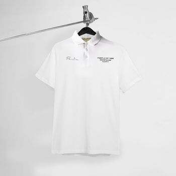 PON - POLO SIGNATURE SS1 - WHITE