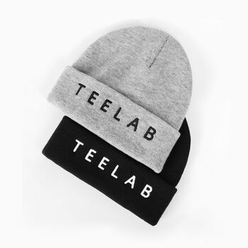 Mũ len Teelab Beanie Basic Typo AC066