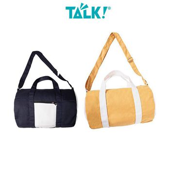 Túi Trống 2 Màu Canvas - May TALK!