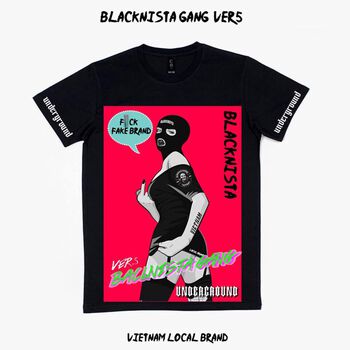 [FREESHIP50K] Áo thun Local Brand Blacknista Gang Ver5