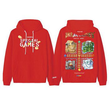 ÁO HOODIE [ URBAN MONKEY ] SPECIAL GAME - ĐỎ