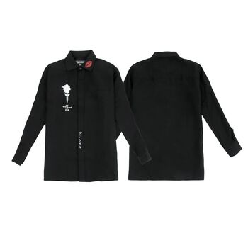 ÁO SƠ MI [ URBAN MONKEY ] VALENTINE - ĐEN/TRẮNG