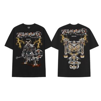 ÁO THUN [ URBAN MONKEY ] YEAR OF MINOTAUR - ĐEN