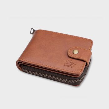 Ví da nữ cầm tay mini gấp gọn Lata VN45