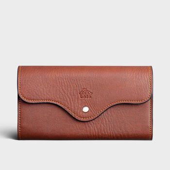 Ví da nữ cầm tay nắp kiểu Lata VN51